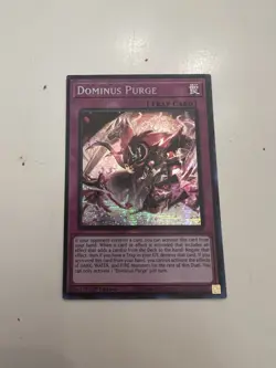 Yu-Gi-Oh! TCG Dominus Purge Prismatic Secret Rare Card 2025 Mega-Pack MP25-EN095 - Image 1