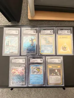 CGC 10/9 Pokemon card slab Lot English/JP - Image 1