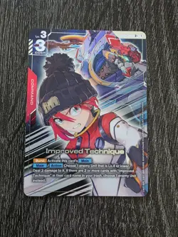 Improved Technique R + GD03-109 Gundam Card Game English Steel Requiem - Image 1