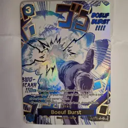 Boeuf Burst (Alt Art) OP12-060 R Legacy of the Master ONE PIECE Card Japanese NM - Image 1