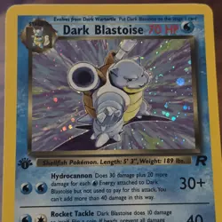 Pokemon TCG Dark Blastoise 1st Edition Holo Rare #3/82 Team Rocket WOTC 2000 - Image 3