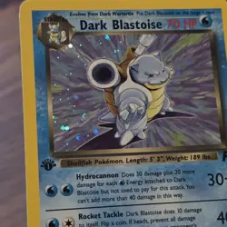 Pokemon TCG Dark Blastoise 1st Edition Holo Rare #3/82 Team Rocket WOTC 2000 - Image 4