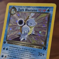 Pokemon TCG Dark Blastoise 1st Edition Holo Rare #3/82 Team Rocket WOTC 2000 - Image 5