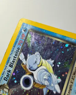 Dark Blastoise Holo Rare - 3/82 Team Rocket - Vintage Pokemon - WOTC 1999 - Image 5