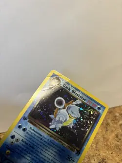 2000 Pokemon Team Rocket First Edition Dark Blastoise Holo #3/82 - Image 4