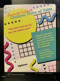 Chulane Teller of Tales BORDERLESS NM/M Class of 87 Secret Lair MTG Magic #1875 - Image 2