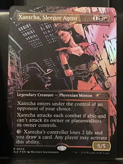 Xantcha, Sleeper Agent FOIL # 24 MTG SLD Secret Lair Countdown Kit 2025 NM - Image 1