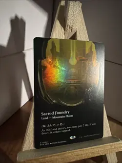 2025 MTG Sacred Foundry (Borderless) Rare Foil #0282 Edge Of Eternities NM-MT! - Image 3