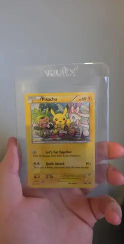 Pokemon Pikachu TCG XY95 Black Star Promo Holo Card - Image 1