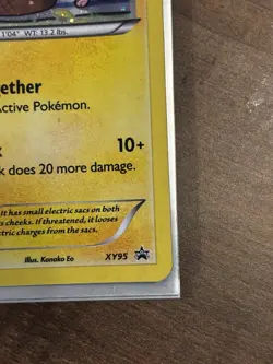 Pokemon Pikachu TCG XY95 Black Star Promo Holo Card - Image 5