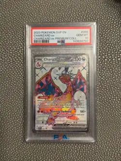 2023 POKEMON SVP EN SV BLACK STAR PROMO #056 CHARIZARD EX PSA 10 🔥 - Image 2