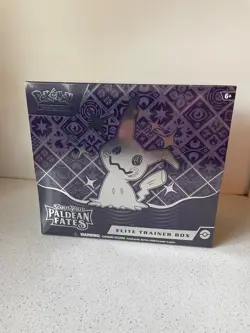 Pokemon Scarlet & Violet Paldean Fates ETB Elite Trainer Box Sealed - Image 1