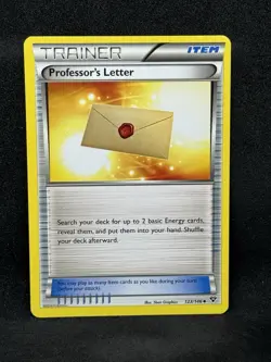 Professor's Letter 123/146 XY Base Set 2014 - Pokemon TCG HP - Image 3