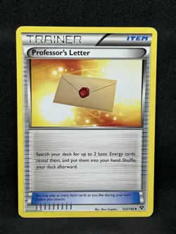 Professor's Letter 123/146 XY Base Set 2014 - Pokemon TCG HP - Image 5
