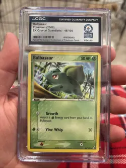 Pokemon Bulbasaur Cgc World Record Holder - Image 1