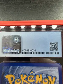 CGC 5.5 Pokemon 2007 EX Power Keepers Gold Star Flareon Jolteon Vaporeon - Image 4