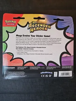 Pokemon Mega Evolutions Ascended Heroes Tech Sticker Collection Charmander Promo - Image 2