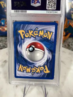 1999 Pokemon Fossil Unlimited #19 DRAGONITE NON-HOLO PSA 8 NM-MT Fresh Slab - Image 3