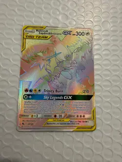 Pokemon TCG - Moltres & Articuno & Zapdos GX Tag Team - Hidden Fates - 69/68 - Image 1