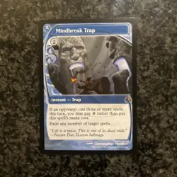 MTG Future Sight Mystery Booster 2 MB2 Mindbreak Trap - Image 1