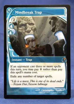 Mindbreak Trap - MTG -Future Sight- Mystery Booster 2 - Excellent NM - Image 1