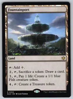 Fountainport R Bloomburrow #253 NM Normal - Image 1