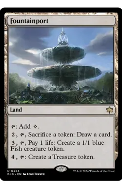 1x MTG Fountainport - Bloomburrow Rare! NM Mint! Ships Fast! - Image 1