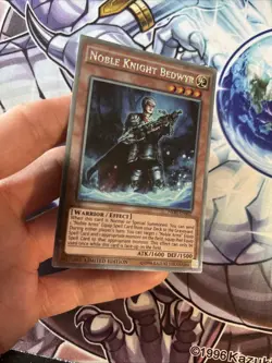 (YBL) Noble Knight Bedwyr NKRT-EN002 Platinum Rare Limited Edition LP - Image 2