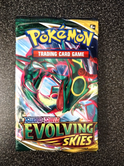 Pokemon Card Sword & Shield Evolving Skies 1 Booster Pack RANDOM Art - NEW SEAL - Image 1
