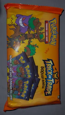 2024 Pokemon Trick or Trade Booster Bundle SEALED NEW (35 Mini Packs) - Image 1