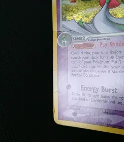 2007 Pokemon Gardevoir Power Keepers Holo 9/108 *CREASE* - Image 3