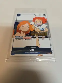 One Piece Release Sealed Event Winner Promo Card Girl Collection P-096 OP14 New - Image 3