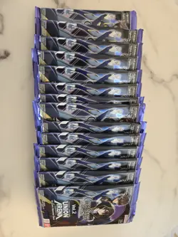 Bandai Union Arena Vol. 2 trading card game booster pack - Lot of 14 Packs 4549660928799 - Image 1