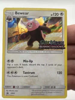Bewear - SM49 - Pokemon Sun & Moon Promo Prerelease Holo Rare Card - Image 1