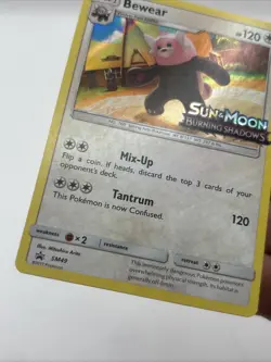 Bewear - SM49 - Pokemon Sun & Moon Promo Prerelease Holo Rare Card - Image 2