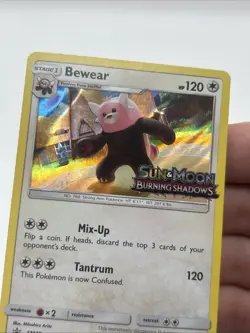 Bewear - SM49 - Pokemon Sun & Moon Promo Prerelease Holo Rare Card - Image 3