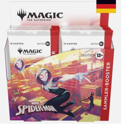 MTG Marvel's Spider-Man: Collectors Booster Box Display DEUTSCH NEU SEALED - Image 1