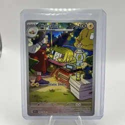 Pokemon Charjabug 169/162 SV05: Temporal Forces Full Art Holo Illustration Rare - Image 1