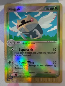 Pokemon, Ninjask, Reverse Holo, EX Dragon, 38/97, MP/LP - Image 1