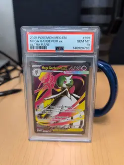Pokemon Mega Gardevoir EX Holo Card 159/132 Me01: Mega Evolution PSA 10 - Image 1