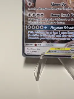 Pokemon Eevee & Snorlax GX 120/181 Sun Moon Tag Team Ultra Rare - Image 4