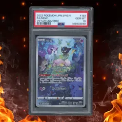 Pokemon Vstar Universe Japanese MEW 183/172 Art Rare PSA 10 - Image 1