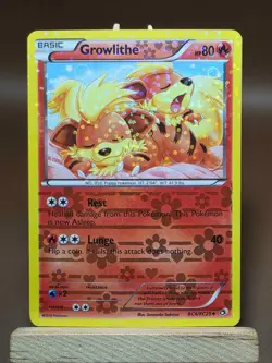 Growlithe RC4/RC25 - Holo Legendary Treasures: Radiant Collection HP Pokemon - Image 1