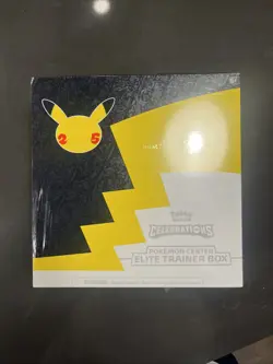 Pokemon TCG: Celebrations Pokemon Center Elite Trainer Box With Tear 820650809866 - Image 1