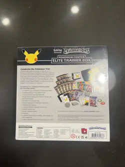 Pokemon TCG: Celebrations Pokemon Center Elite Trainer Box With Tear 820650809866 - Image 5