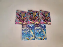5 Official Pokemon Mini Portfolio Binders, Giratina, Zoroark, Lugia, Vulpix - Image 1