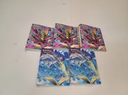 5 Official Pokemon Mini Portfolio Binders, Giratina, Zoroark, Lugia, Vulpix - Image 2