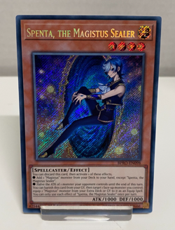 Yu-Gi-Oh! Spenta, The Magistus Sealer BPRO-EN098 Secret Rare YuGiOh - Image 1