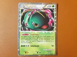 MEGANIUM Card HGSS BLACK STAR PROMO Set HGSS08 HeartGold MP Pokemon Holo (Prime) - Image 1