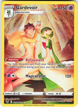Gardevoir TG05/TG30 Pokemon SWSH12: Silver Tempest Trainer Gallery Holo Ultra NM - Image 1